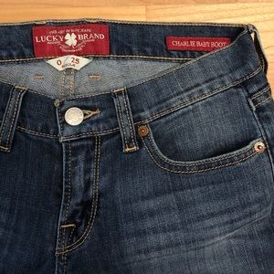 Lucky brand Charlie Baby Boot jeans